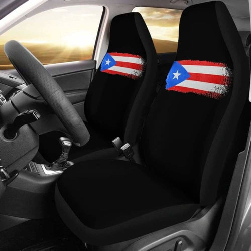 Puerto Rico Pride Car Seat Covers