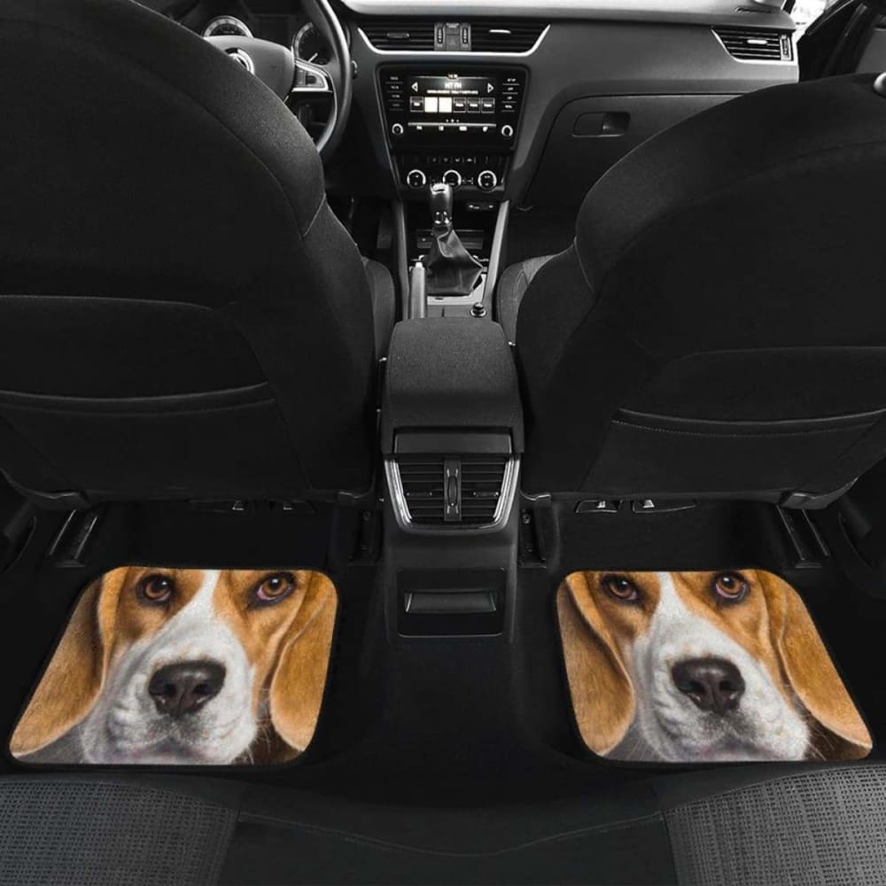 Beagle Dog Car Floor Mats Beagle Face
