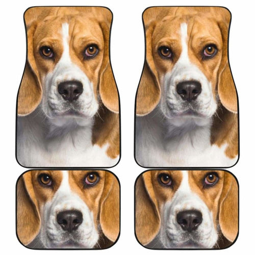 Beagle Dog Car Floor Mats Beagle Face