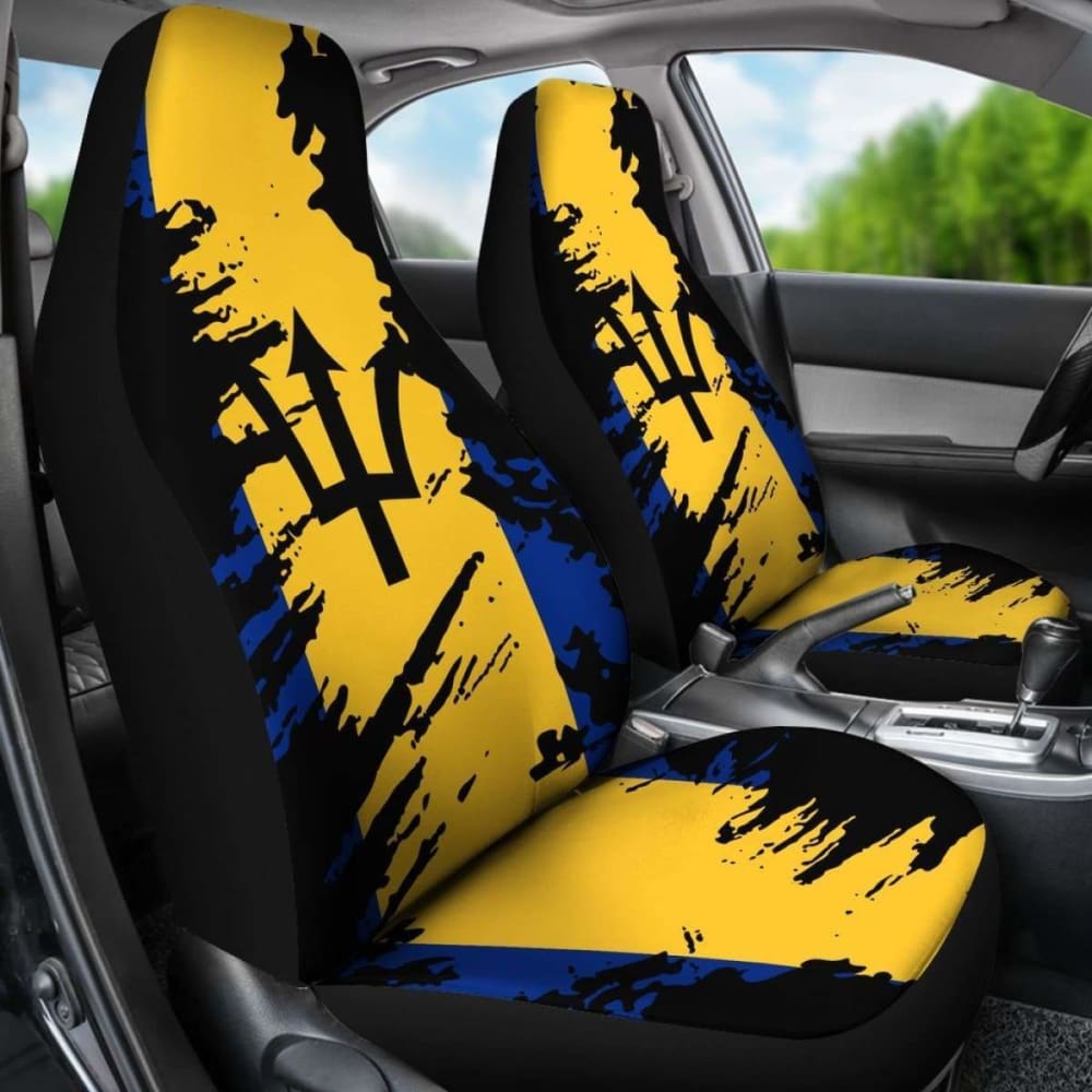 Barbados Painting Car Seat Cover