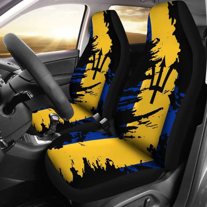 Barbados Painting Car Seat Cover