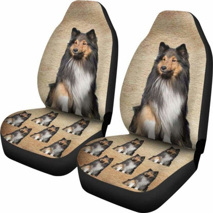 Sheltie Car Seat Cover