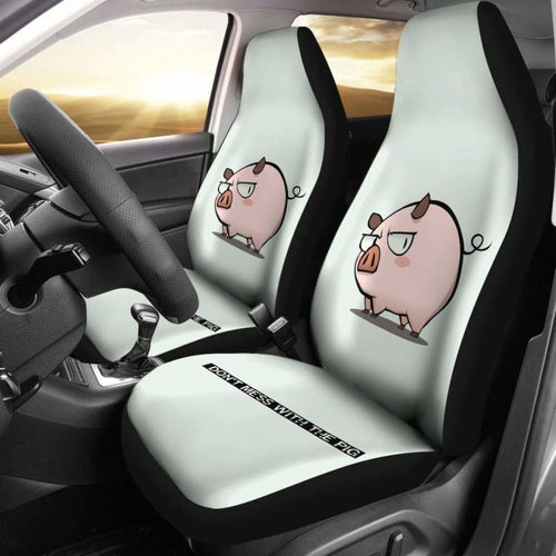 Don'T Mess With The Pig Car Seat Covers