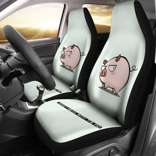 Don'T Mess With The Pig Car Seat Covers