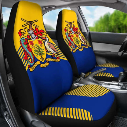 Barbados Coat Of Arms Car Seat Covers