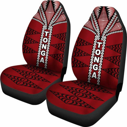 Tonga Polynesian Car Seat Covers - Tongan Ngatu Pattern -