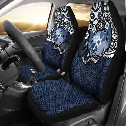 Tonga Polynesian Car Seat Covers - Tongan Pride (Blue) -