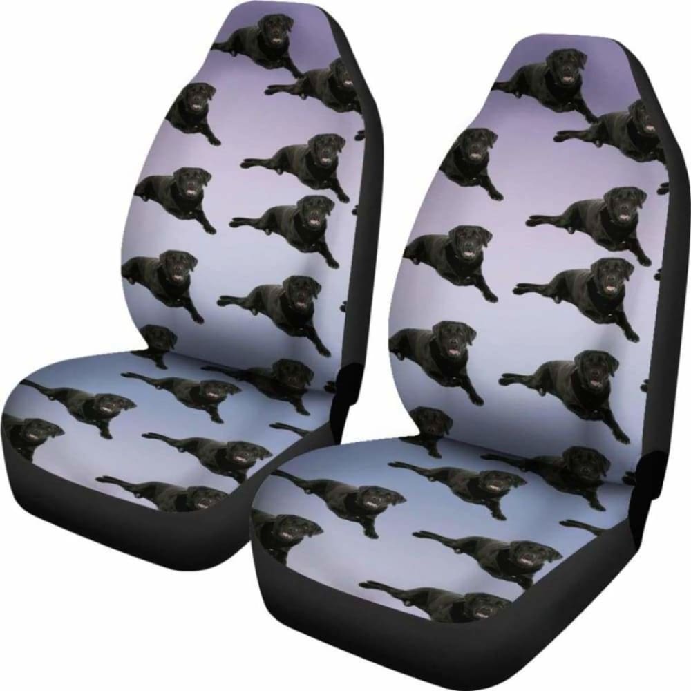 Black Lab Car Seat Cover