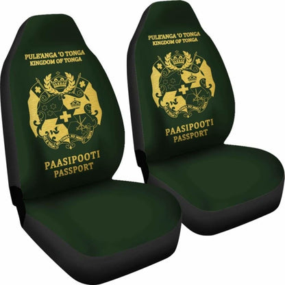 Tonga Car Seat Covers - Pule'Anga 'O Tonga Kingdom Of Tonga Paasipooti Passport -