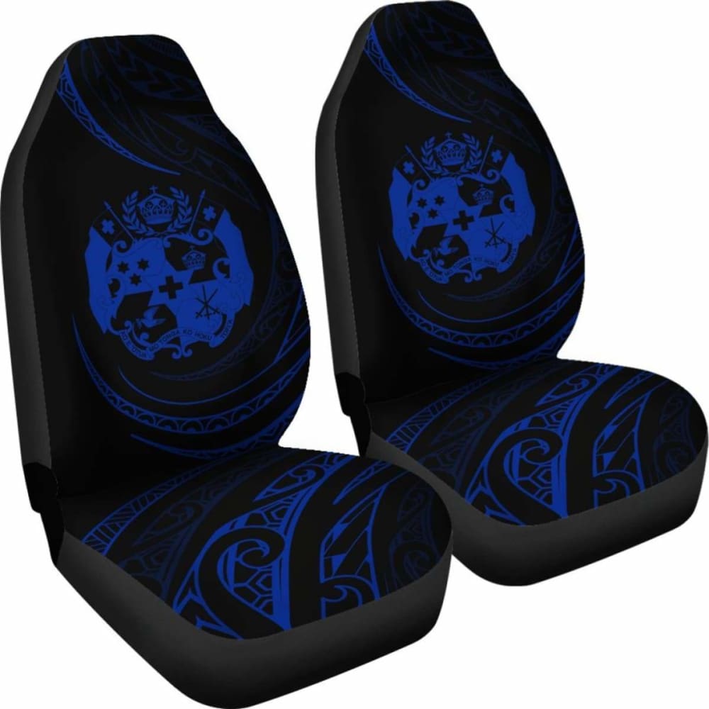 Tonga Car Seat Covers - \bBlue - Frida Style -