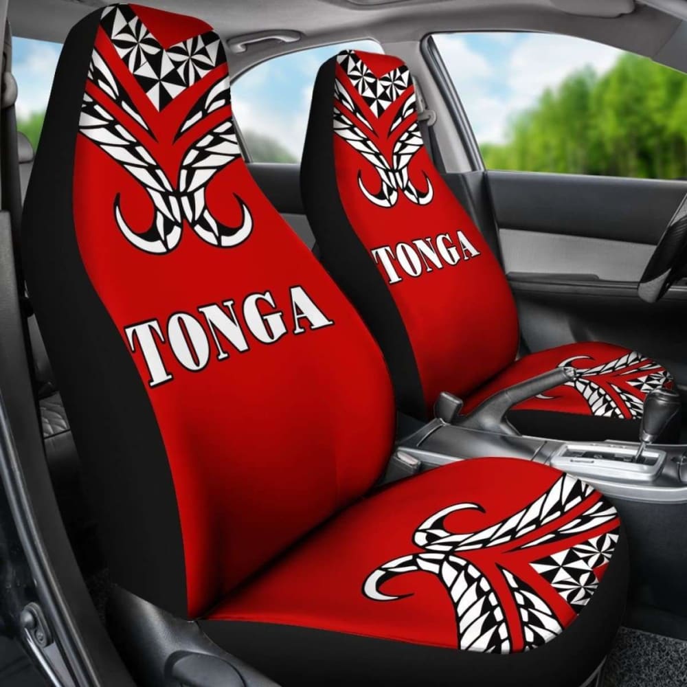 Tonga Tribal Pattern Car Seat Covers -