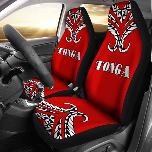 Tonga Tribal Pattern Car Seat Covers -