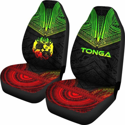 Tonga Polynesian Chief Car Seat Cover Reggae Version
