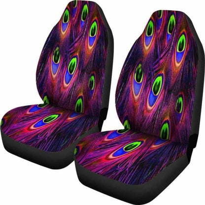 Peacock Feathers Car Seat Covers