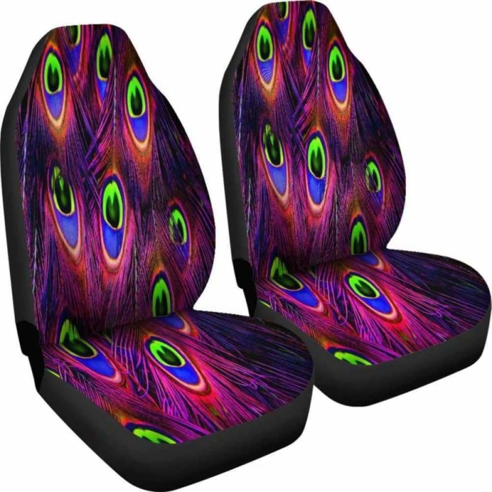 Peacock Feathers Car Seat Covers