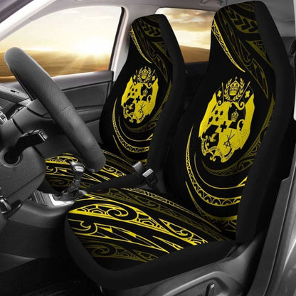 Tonga Car Seat Covers - \bYellow - Frida Style -