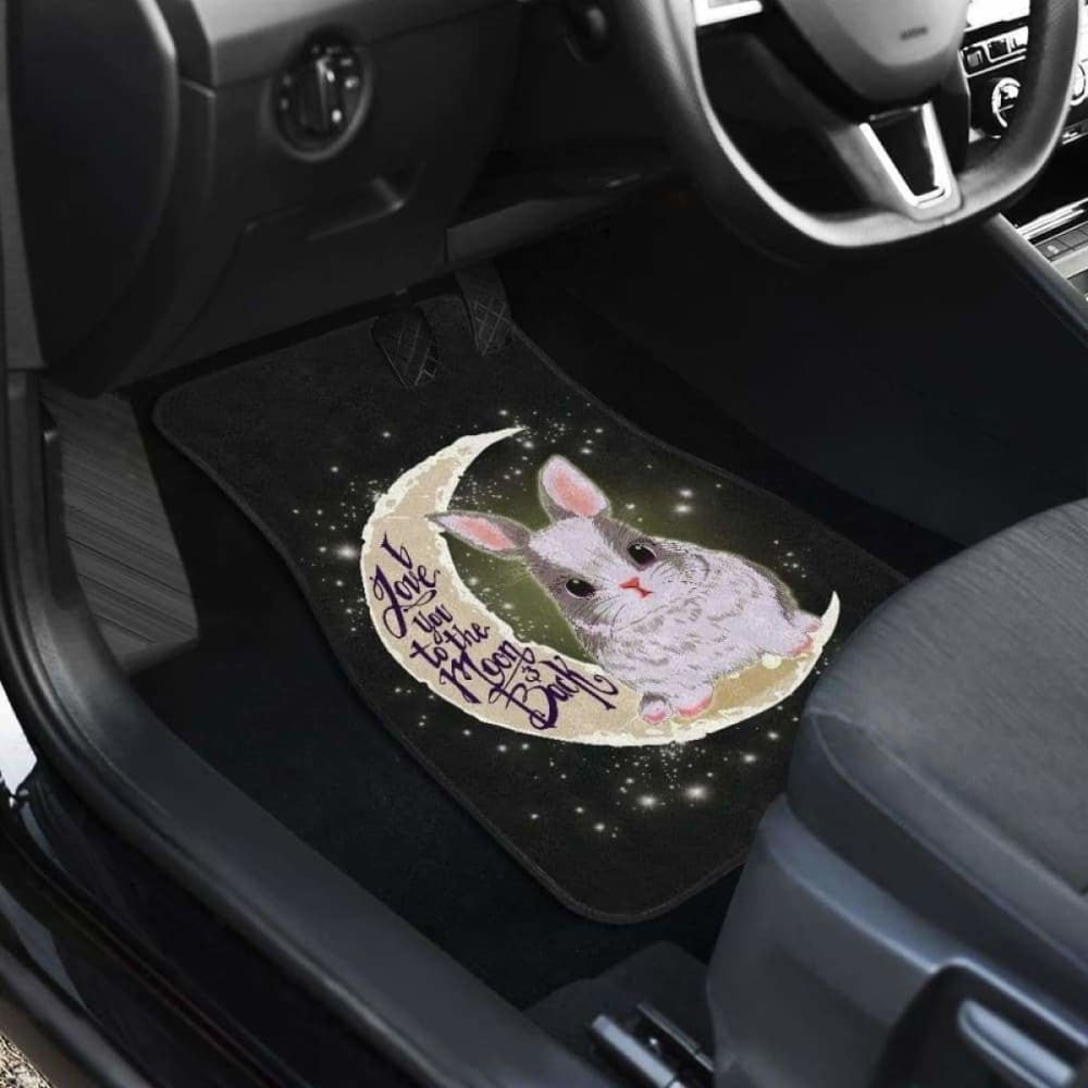 Rabbit Moon Car Floor Mats