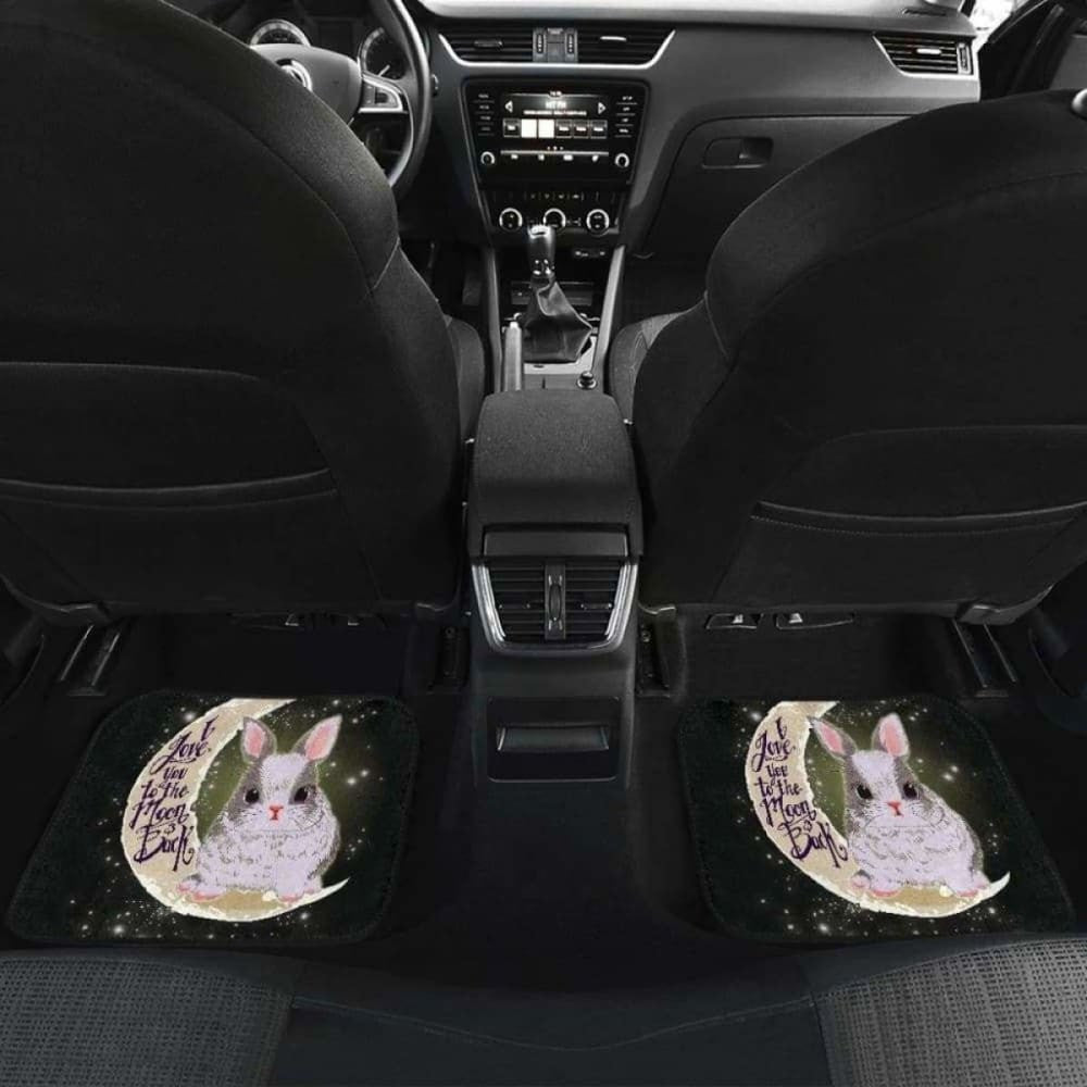 Rabbit Moon Car Floor Mats