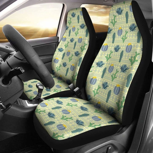 Pattern Cactus Vintage Car Seat Covers Amazing Gift