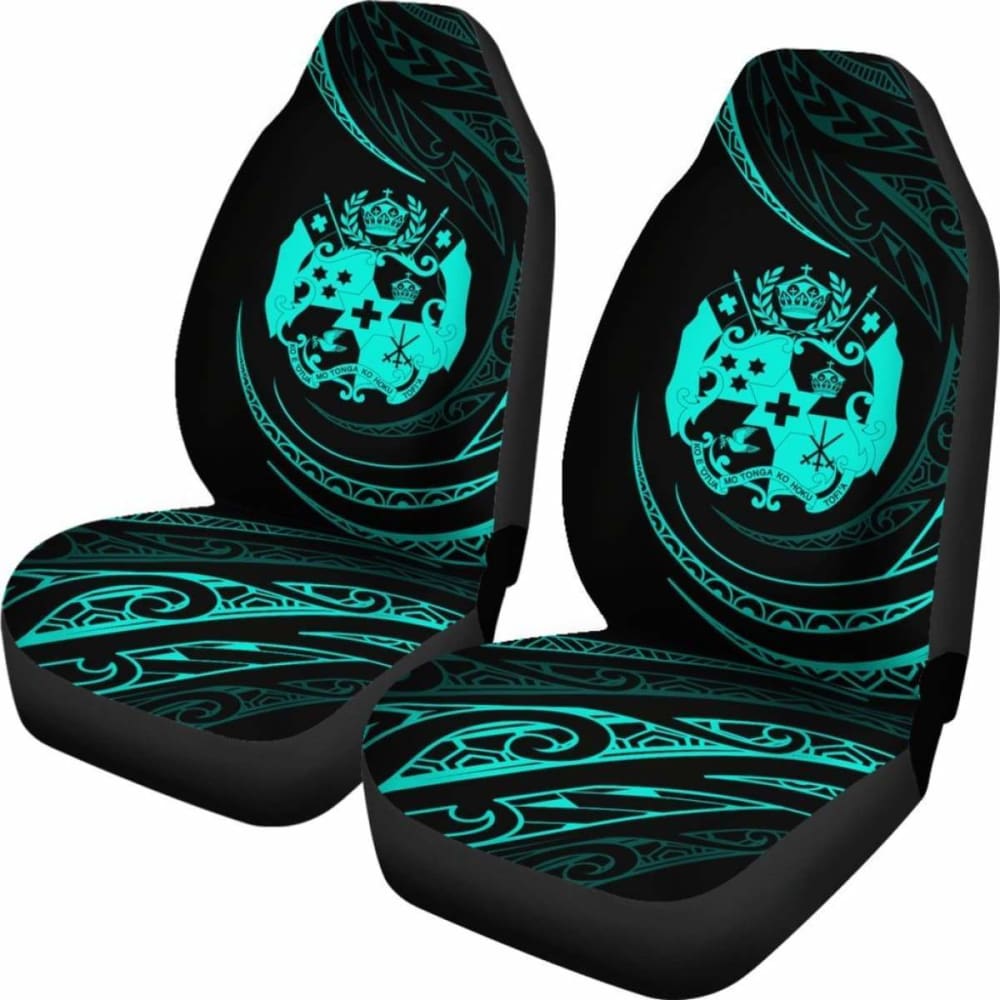 Tonga Car Seat Covers - \bTurquoise - Frida Style -
