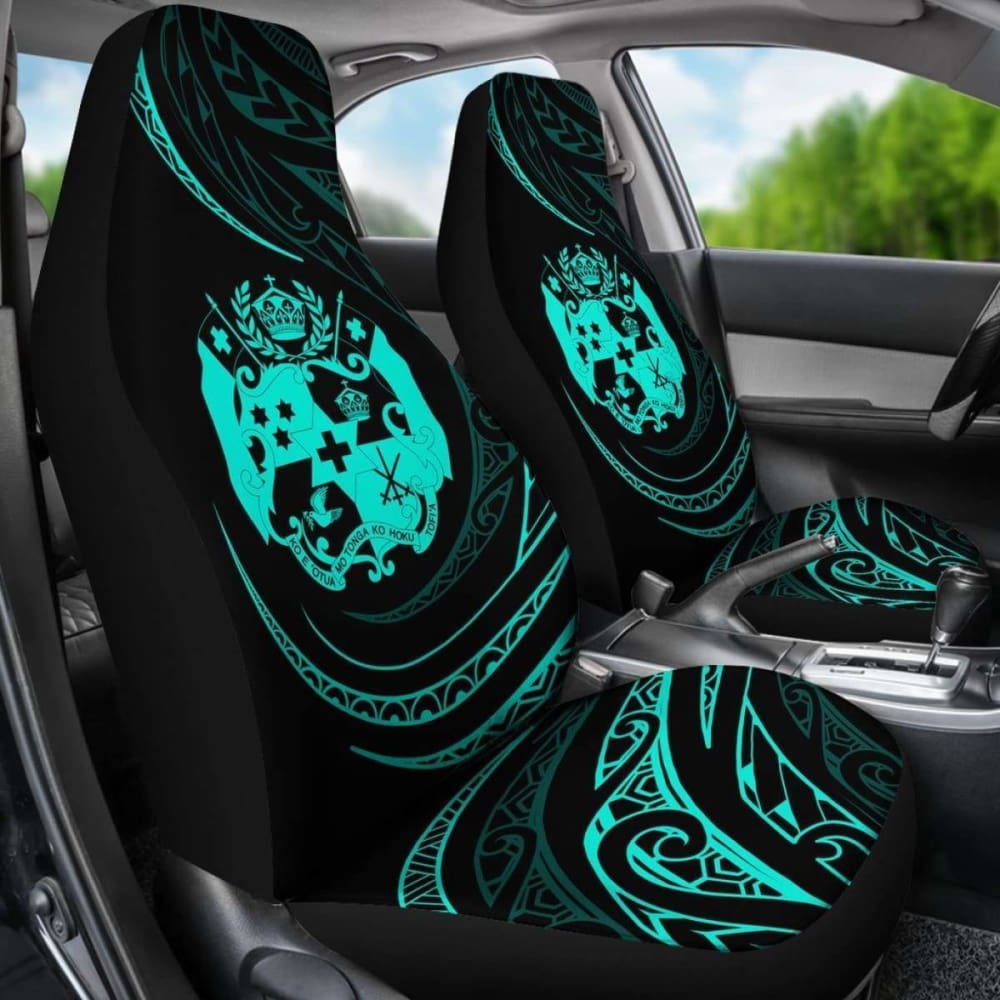Tonga Car Seat Covers - \bTurquoise - Frida Style -