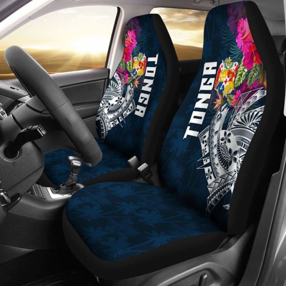 Tonga Car Seat Covers - Summer Vibes -