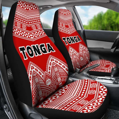 Tonga Polynesian Tribal Pattern Car Seat Covers -