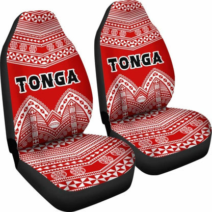 Tonga Polynesian Tribal Pattern Car Seat Covers -