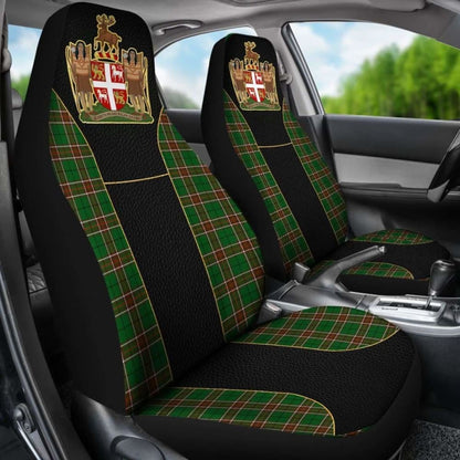 Canada Newfoundland & Labrador Coat Of Arms Golden Car Seat Covers