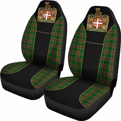 Canada Newfoundland & Labrador Coat Of Arms Golden Car Seat Covers