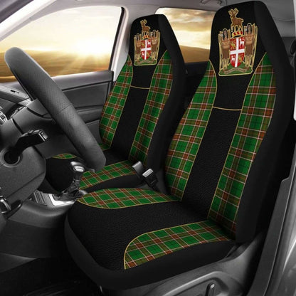 Canada Newfoundland & Labrador Coat Of Arms Golden Car Seat Covers