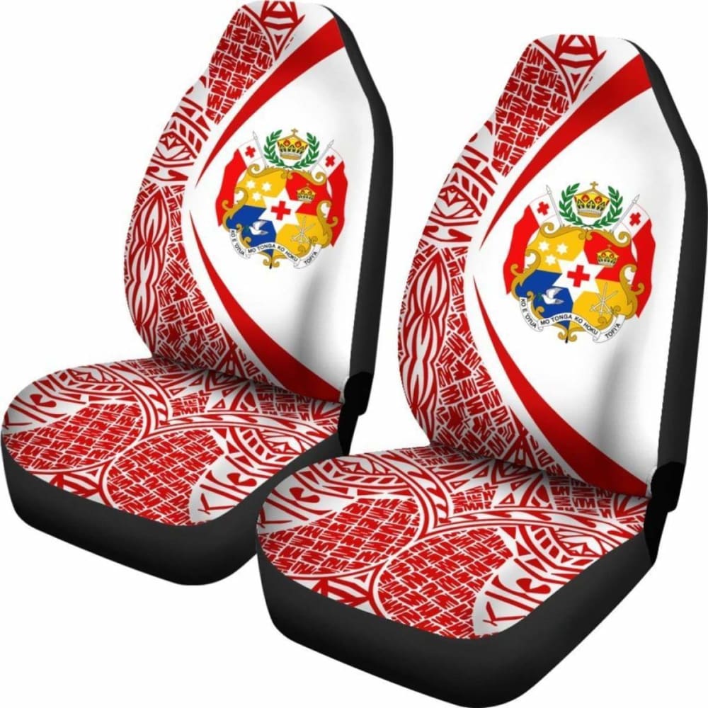 Tonga Polynesian Car Seat Covers Circle Style
