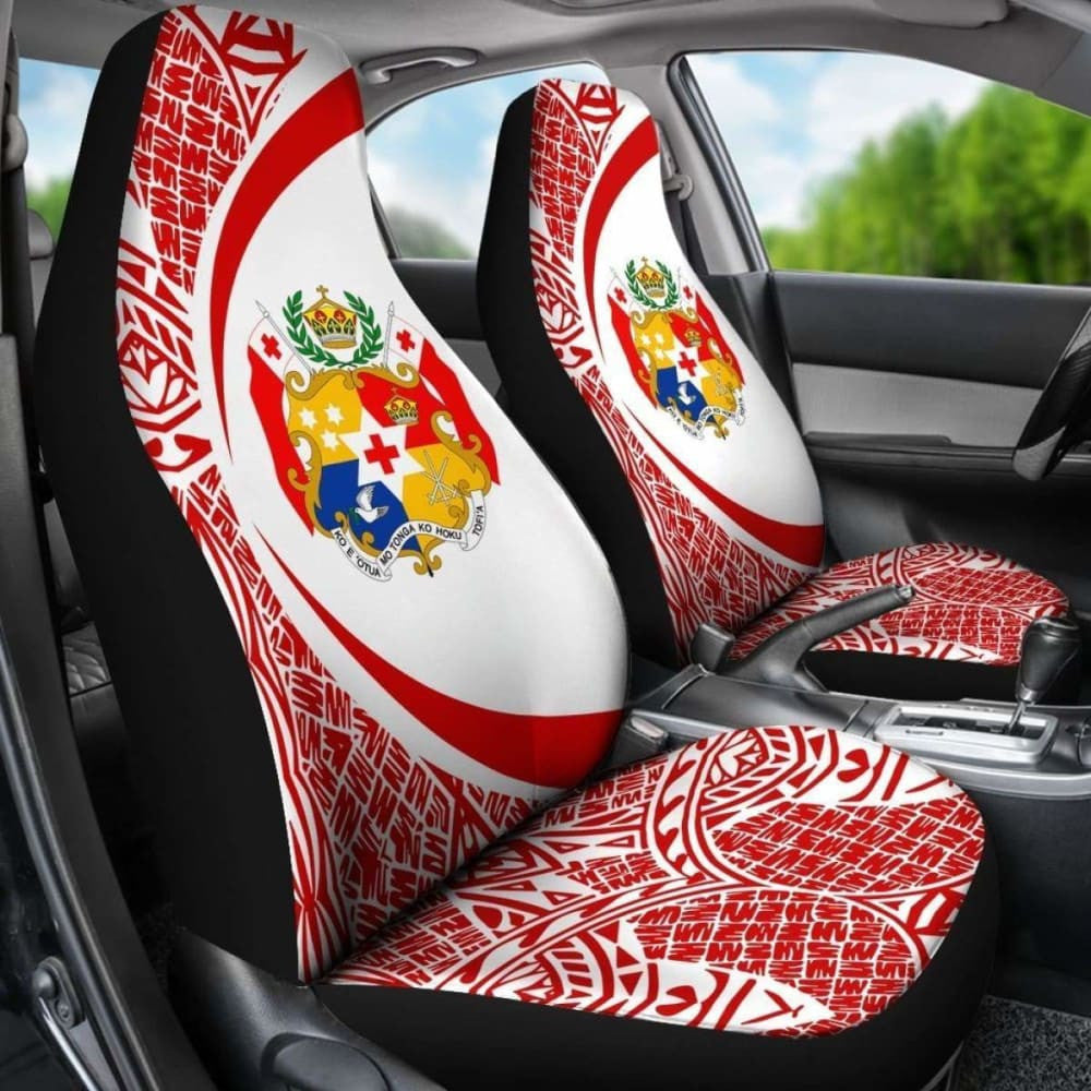 Tonga Polynesian Car Seat Covers Circle Style