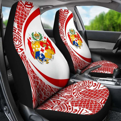 Tonga Polynesian Car Seat Covers Circle Style