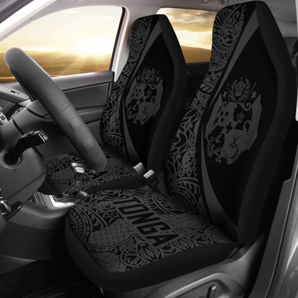 Tonga Polynesian Car Seat Covers Circle Style