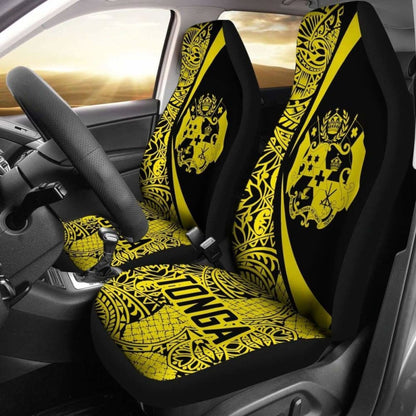 Tonga Polynesian Car Seat Covers Circle Style