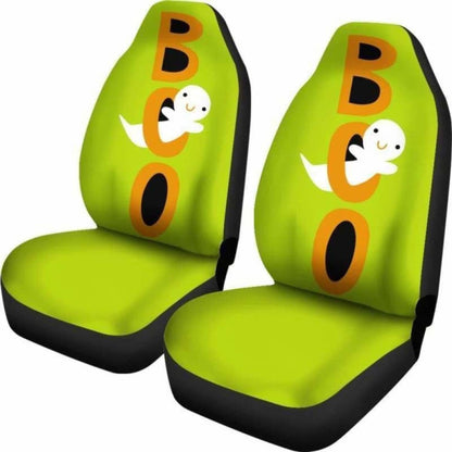 Boo Halloween Car Seat Covers