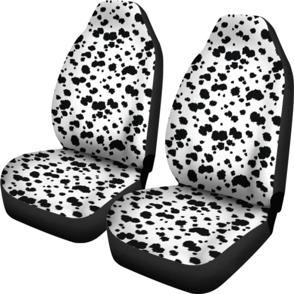 Dalmatian Dog Print Car Seat Covers Firefighter Fireman