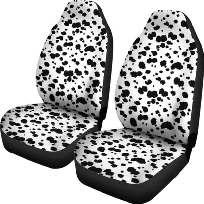 Dalmatian Dog Print Car Seat Covers Firefighter Fireman
