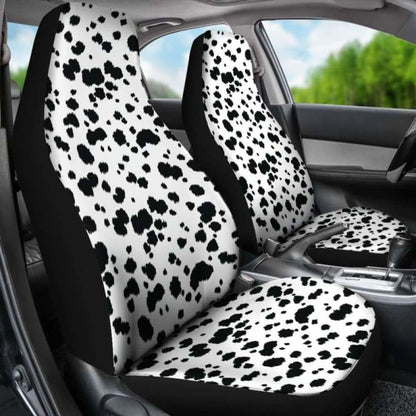 Dalmatian Dog Print Car Seat Covers Firefighter Fireman