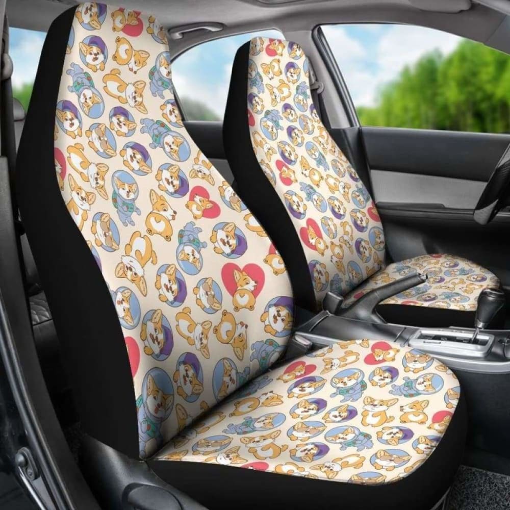 Corgi Pet Dog Car Seat Cover