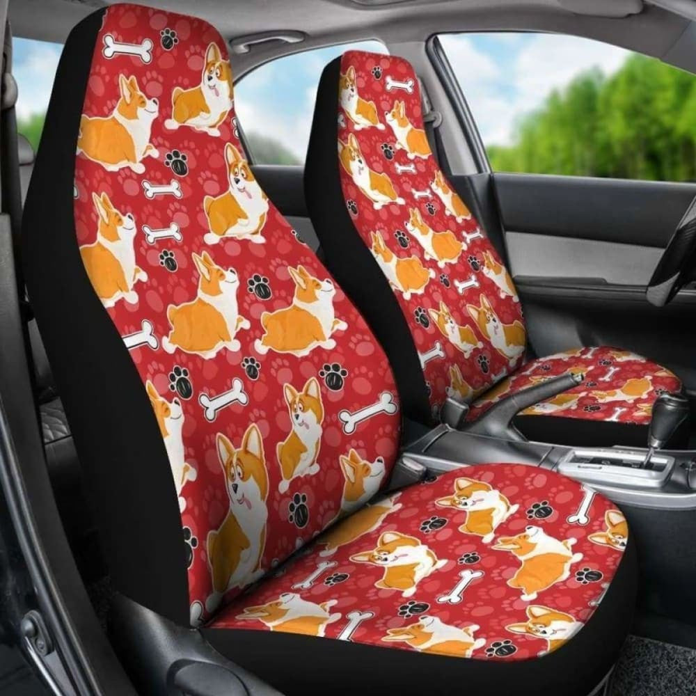 Corgi Car Seat Covers
