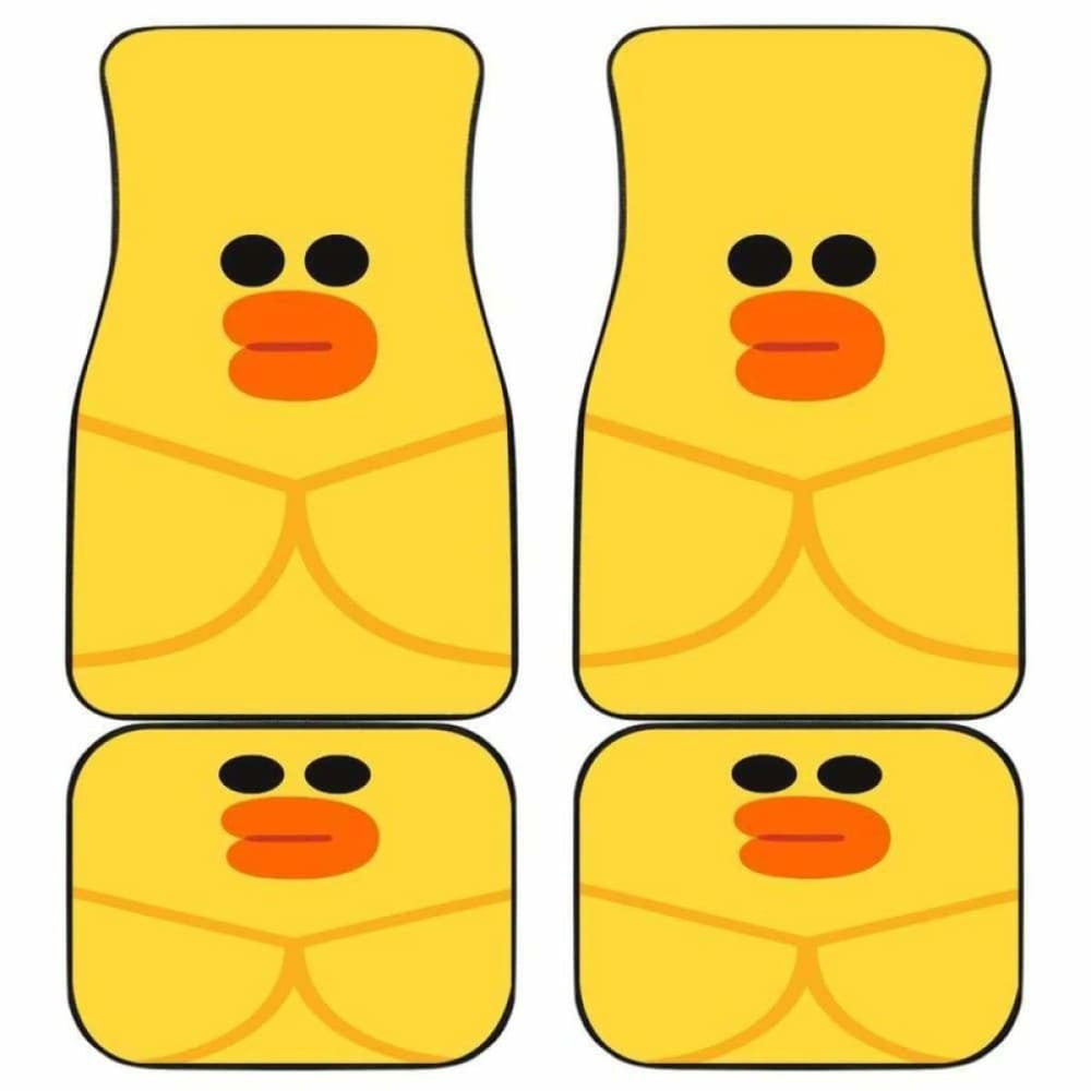 Yellow Chicken Car Mats