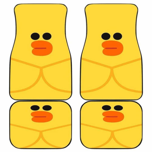 Yellow Chicken Car Mats
