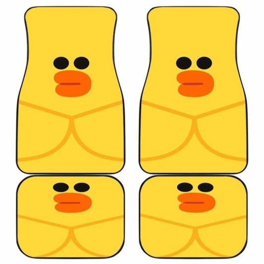 Yellow Chicken Car Mats