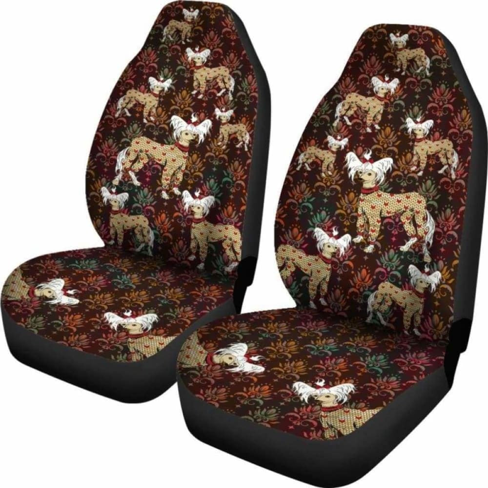 Chinese Crested Car Seat Covers