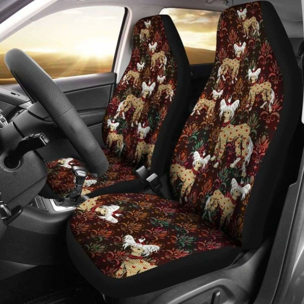 Chinese Crested Car Seat Covers