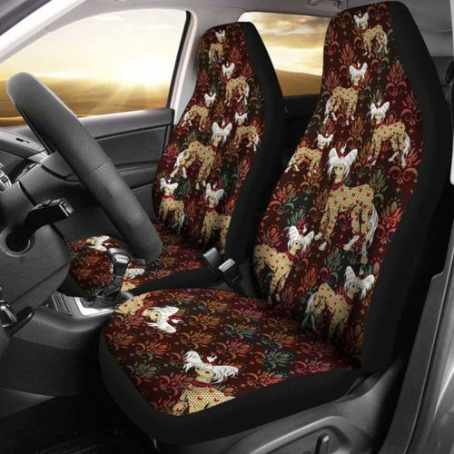 Chinese Crested Car Seat Covers