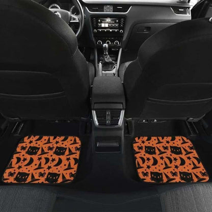 Cat Witch Halloween Car Floor Mats