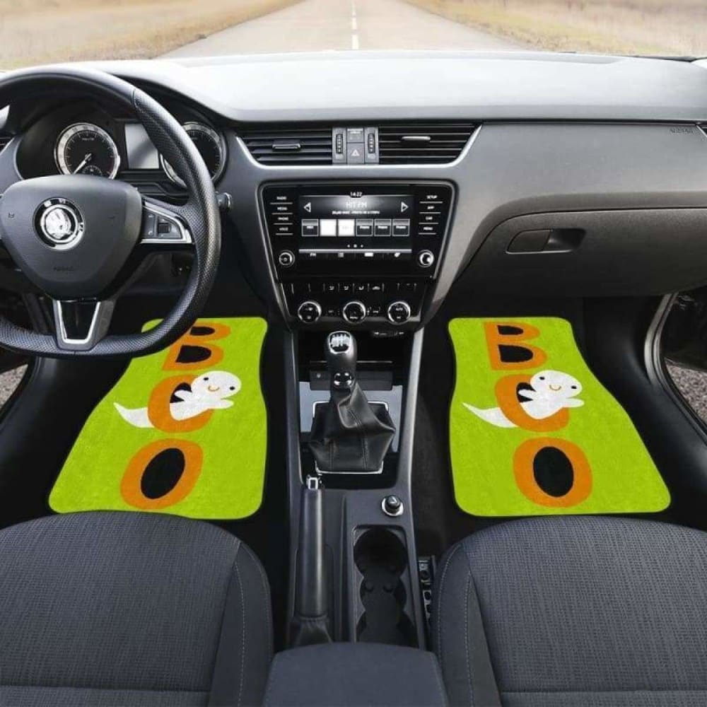 Boo Halloween Car Floor Mats